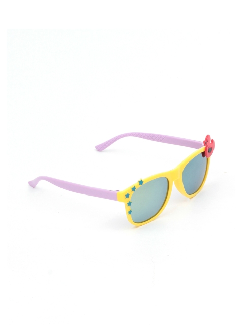 

Lil Lollipop Girls Green Lens & Yellow Wayfarer Sunglasses with UV Protected Lens