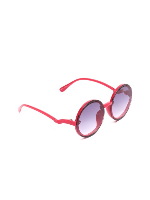

Lil Lollipop Unisex Kids Grey Lens & Red Round Sunglasses with UV Protected Lens