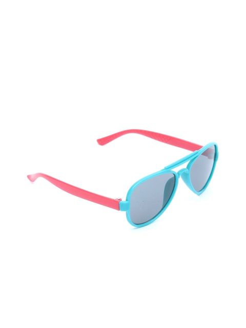 

Lil Lollipop Unisex Kids Grey Lens & Blue Aviator Sunglasses with UV Protected Lens