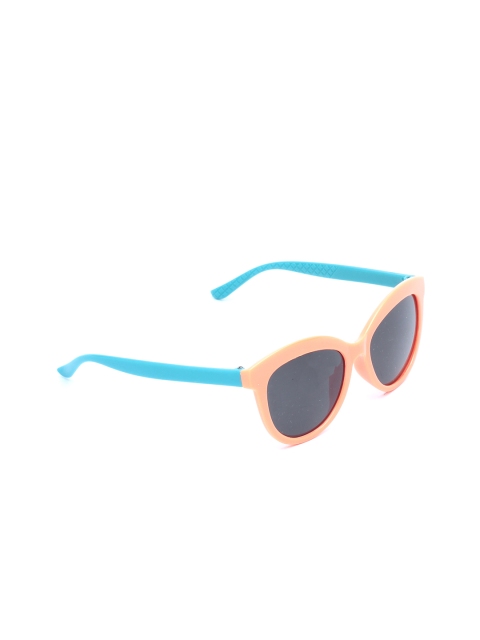 

Lil Lollipop Unisex Kids Grey Lens & Orange Wayfarer Sunglasses with UV Protected Lens