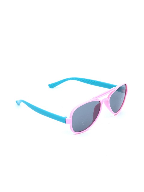 

Lil Lollipop Unisex Kids Grey Lens & Pink Aviator Sunglasses with UV Protected Lens