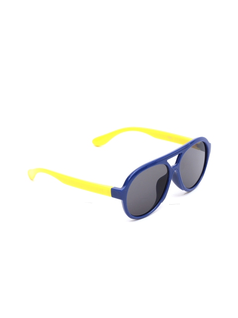 

Lil Lollipop Unisex Kids Grey Lens & Blue Aviator Sunglasses with UV Protected Lens