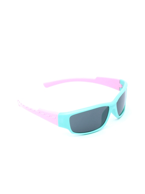 

Lil Lollipop Unisex Kids Grey Lens & Green Other Sunglasses with UV Protected Lens