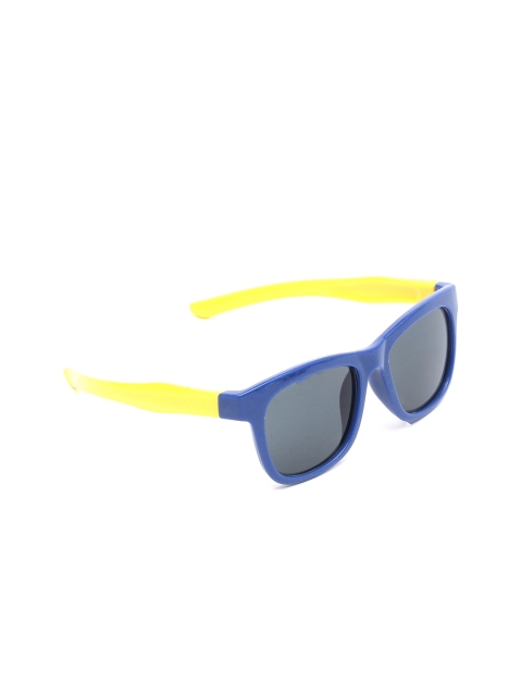

Lil Lollipop Unisex Kids Black Lens & Blue Wayfarer Sunglasses with UV Protected Lens