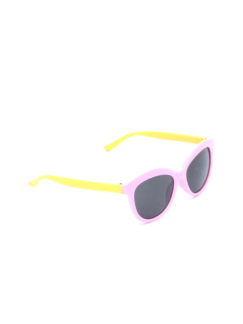 

Lil Lollipop Unisex Kids Grey Lens & Pink Wayfarer Sunglasses with UV Protected Lens