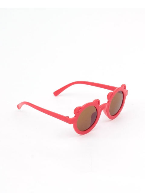 

Lil Lollipop Girls Brown Lens & Red Round Sunglasses with UV Protected Lens