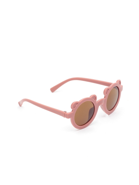 

Lil Lollipop Girls Brown Lens & Brown Round Sunglasses with UV Protected Lens