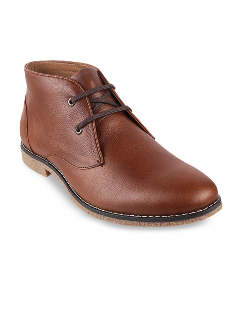 

Metro Men Tan Leather Derbys
