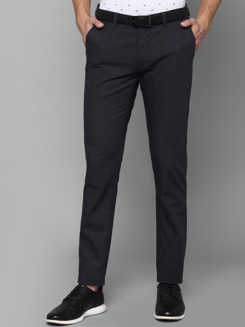 

Allen Solly Men Black Slim Fit Trousers