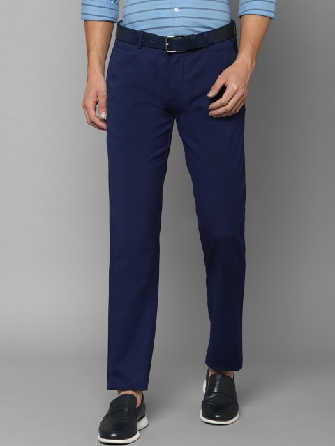

Louis Philippe Sport Men Navy Blue Slim Fit Chinos Trousers