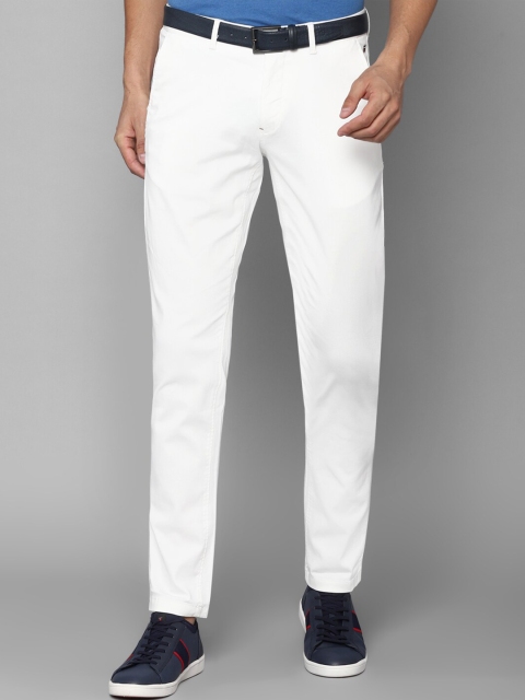 

Louis Philippe Sport Men White Slim Fit Trousers