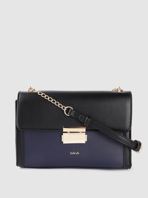 

IYKYK Black Structured Sling Bag