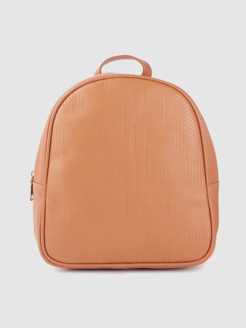 

IYKYK Women Tan Solid Backpack