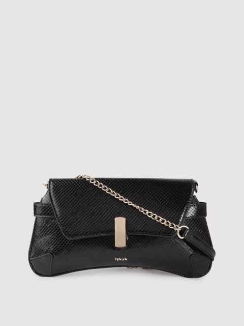 

IYKYK Black Structured Sling Bag