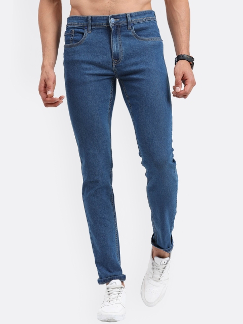 

Old Grey Men Blue Slim Fit Jeans