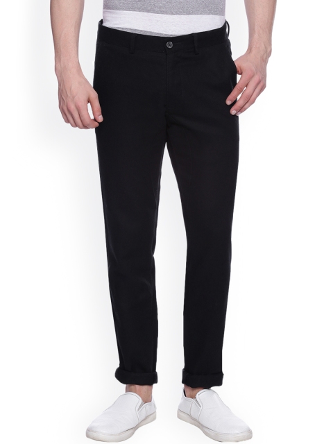 

Basics Black Tapered Fit Chinos