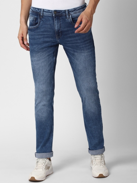 

VAN HEUSEN DENIM LABS Men Blue Slim Fit Heavy Fade Jeans