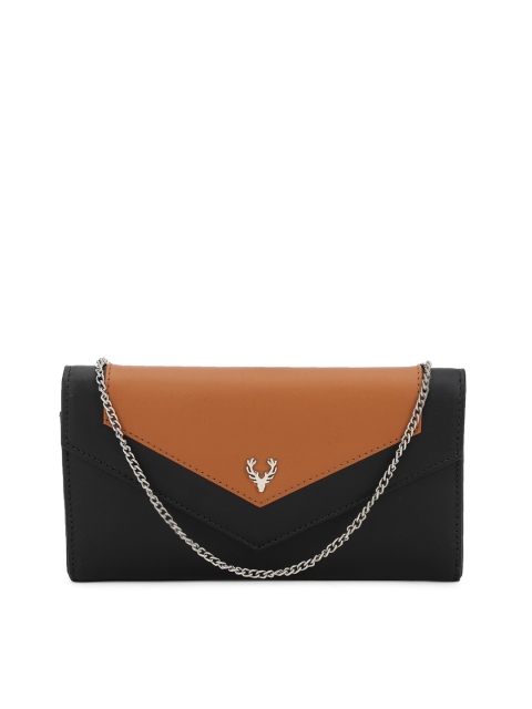

Allen Solly Women Black Colourblocked Wallet