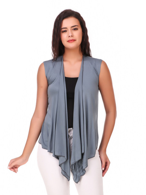 

Aadya Fashion Women Grey Shrug
