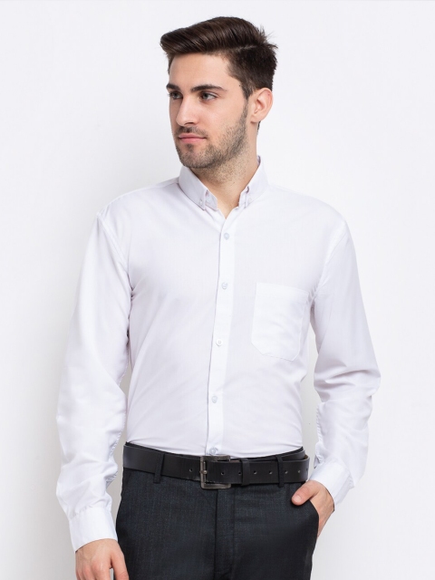 

JAINISH Men White Comfort Formal Shirt