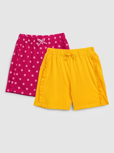 

YK Girls Multicoloured Shorts, Multi