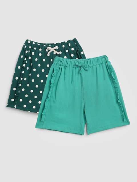 

YK Girls Multicoloured Shorts, Multi