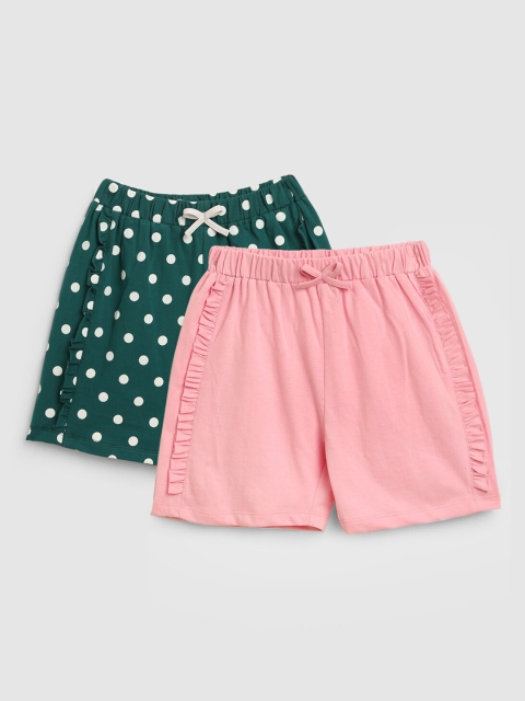 

YK Girls Multicoloured Shorts, Multi