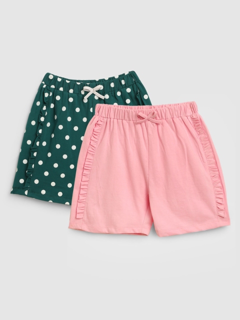 

YK Girls Multicoloured Shorts, Multi