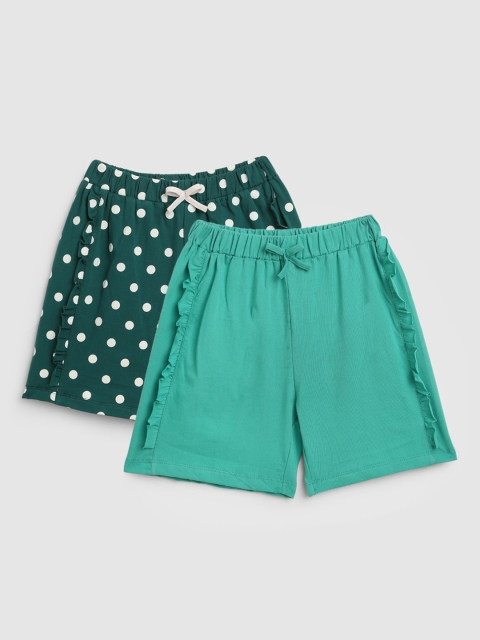 

YK Girls Multicoloured Shorts, Multi