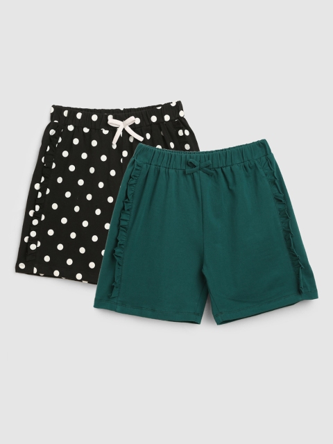 

YK Girls Multicoloured Shorts, Multi