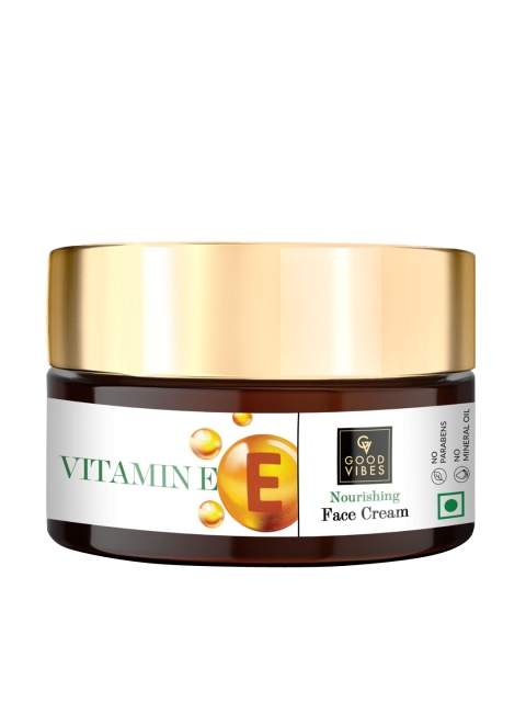 

Good Vibes Vitamin E Nourishing Face Cream 100 g, White