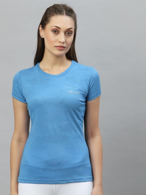 

JUMP USA Women Blue T-shirt