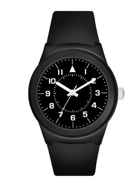 

Rage Enterprise Men Black Dial & Black Straps Analogue Watch