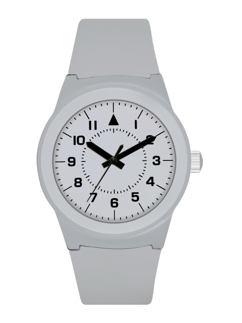 

Rage Enterprise Men Grey Dial & Grey Straps Analogue Watch