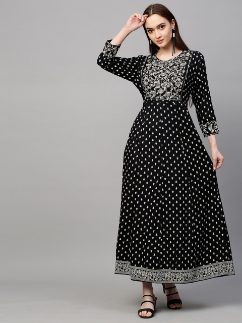

FASHOR Black Maxi Dress