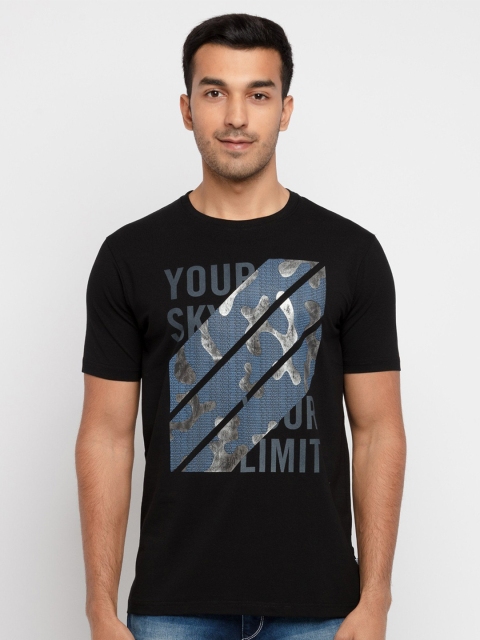 

Status Quo Men Black Printed T-shirt