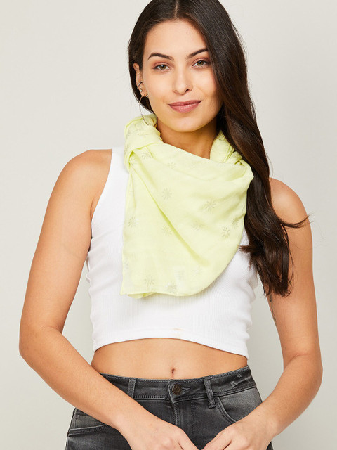 

Ginger by Lifestyle Women Yellow Printed Stole