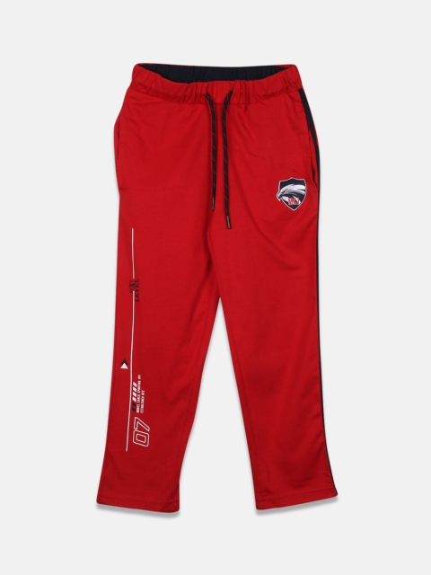 

Monte Carlo Boys Red Solid Track Pants