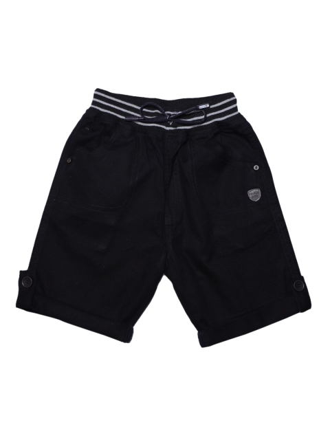 VEDANA Boys Black Shorts