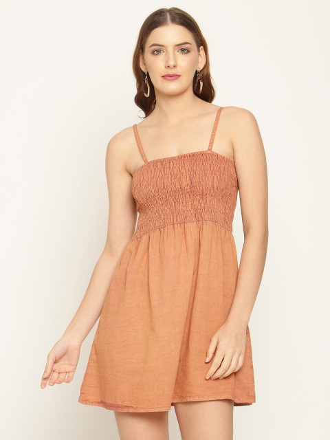 

Aawari Coffee Brown Empire Top
