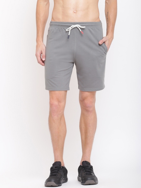 

MKH Men Grey Sports Shorts
