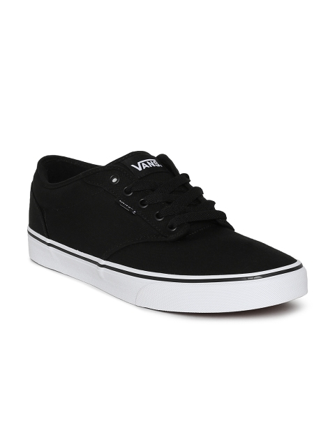 

Vans Men Black Solid Sneakers