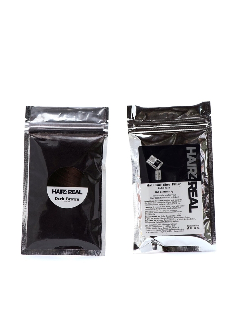 

HAIR4REAL Dark Brown Hair Building Hair Fiber Refill 25 gm