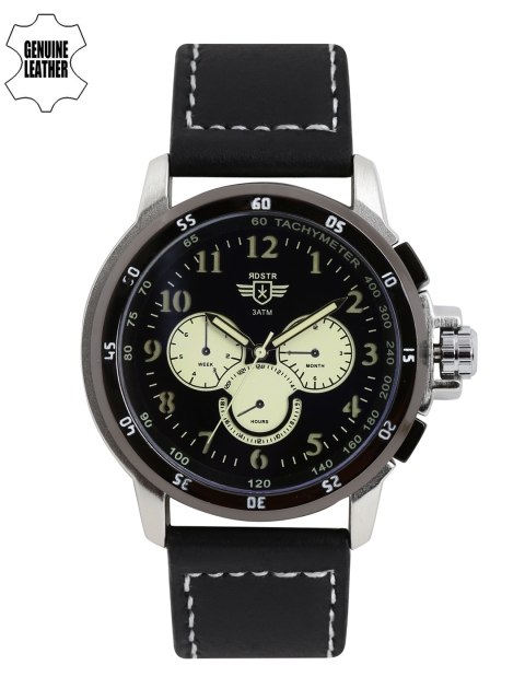 

Roadster Men Black Mirrored Analogue Watch 3913-01