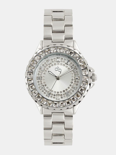 

DressBerry Women Silver-Toned Analogue Watch