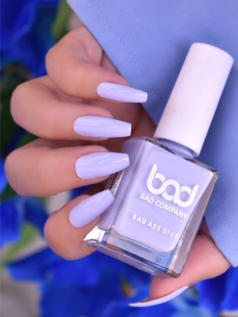 

BAD COMPANY Purple Nail Polish 75