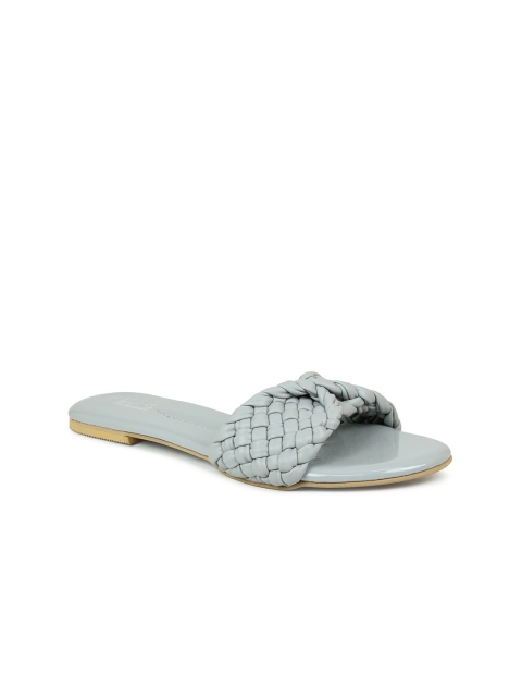 

Inc 5 Women Grey Open Toe Flats