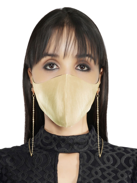 

ATTIC SALT Women Beige Outdoor Masks
