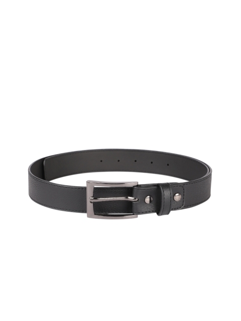 

Baggit Men Black Textured PU Belt