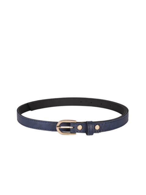 

Baggit Women Navy Blue Textured Belt